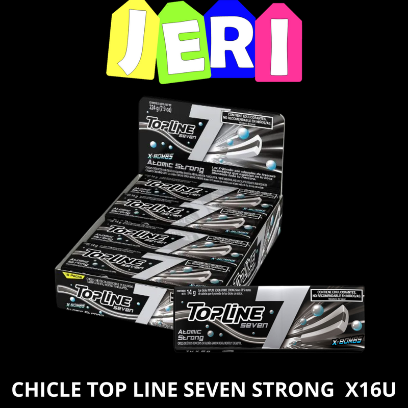 CHICLE TOP LINE SEVEN STRONG X16U