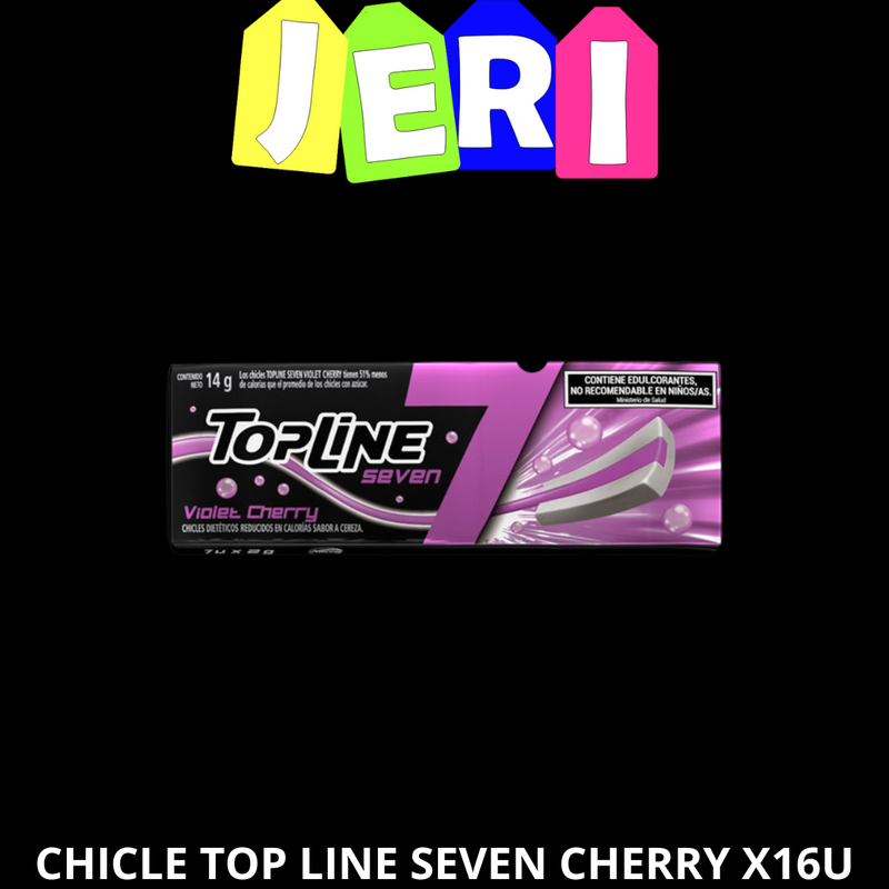 CHICLE TOP LINE SEVEN CHERRY X16U