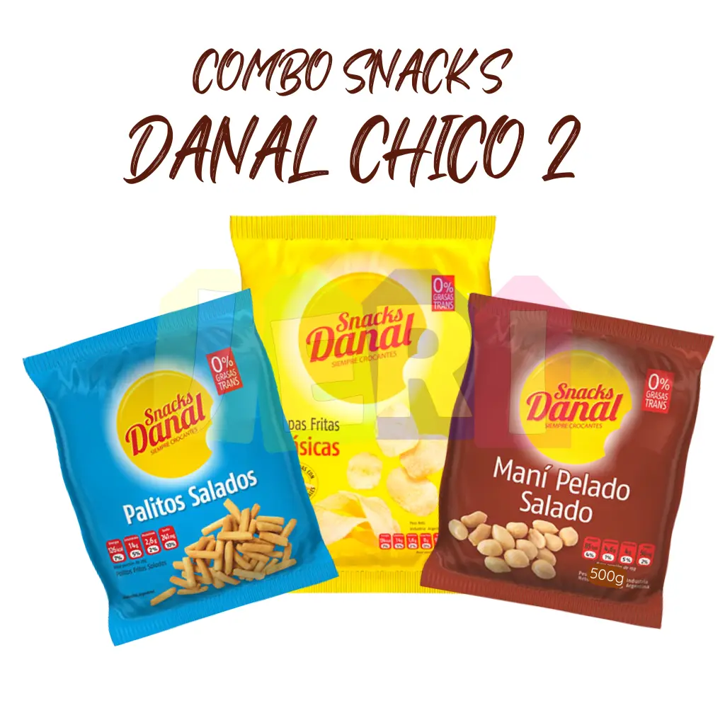 COMBO SNACK´S DANAL CHICO 2
