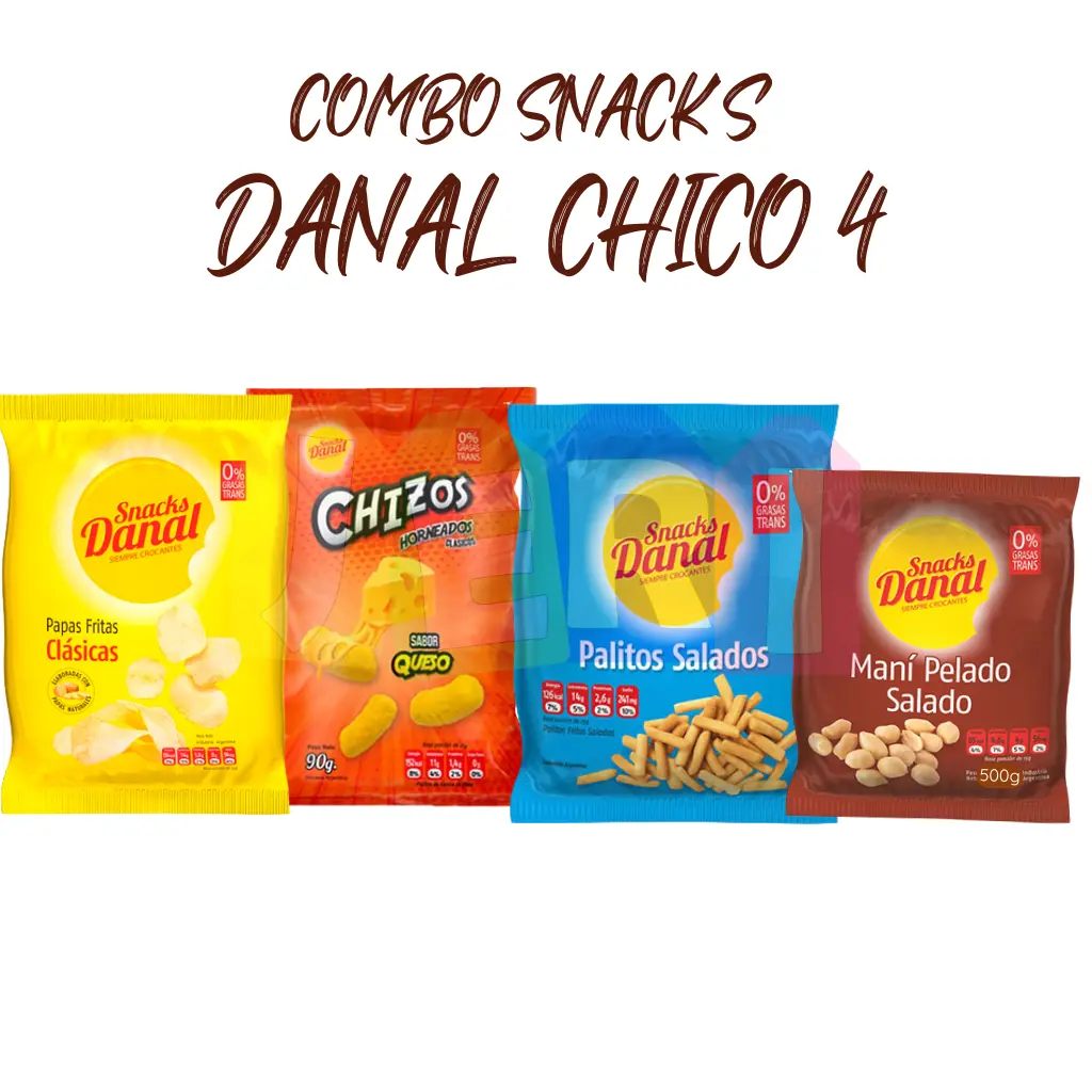 COMBO SNACK´S DANAL CHICO 4