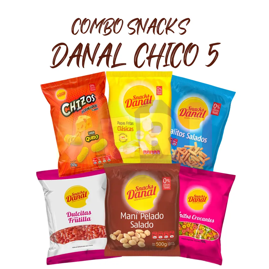 COMBO SNACK´S DANAL CHICO 5