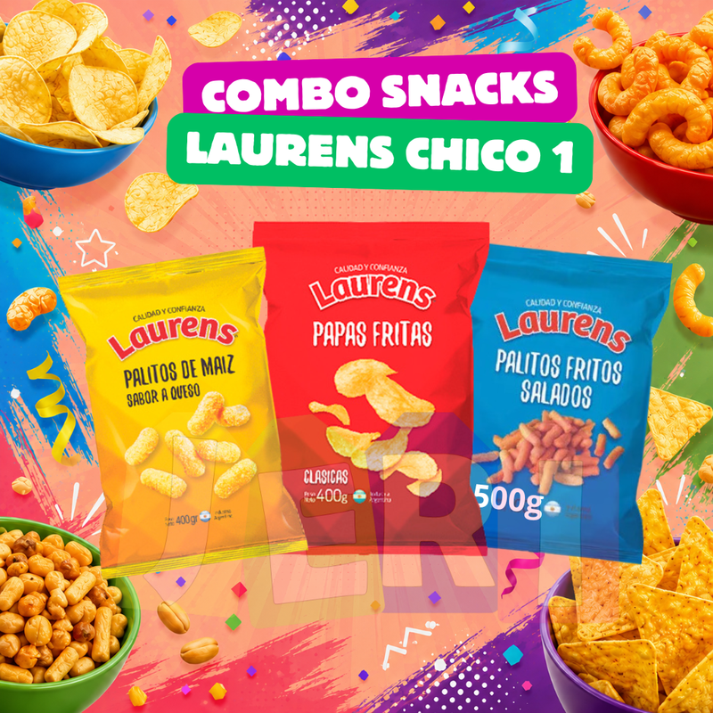 COMBO SNACK´S LAURENS CHICO 1