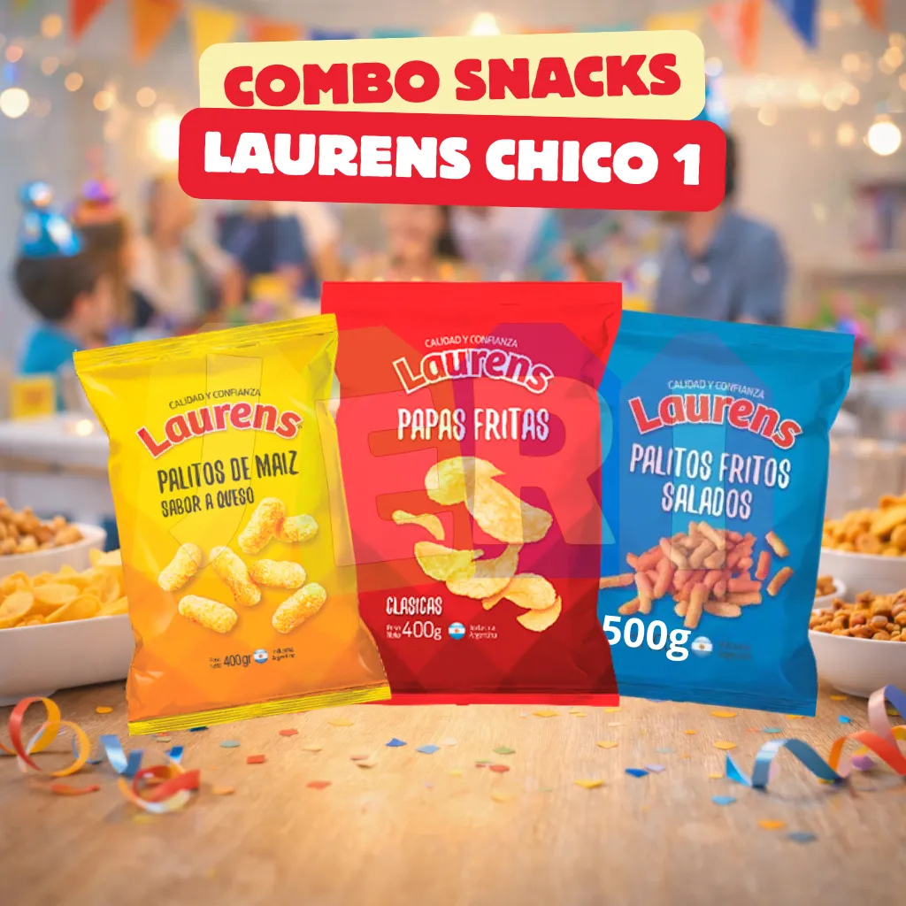 COMBO SNACK´S LAURENS CHICO 1