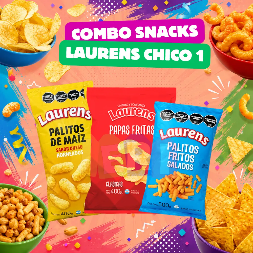 COMBO SNACK´S LAURENS CHICO 1