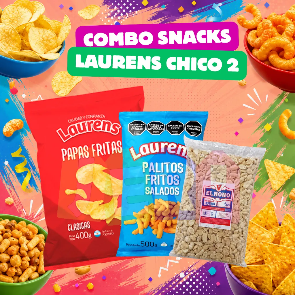 COMBO SNACK´S LAURENS CHICO 2
