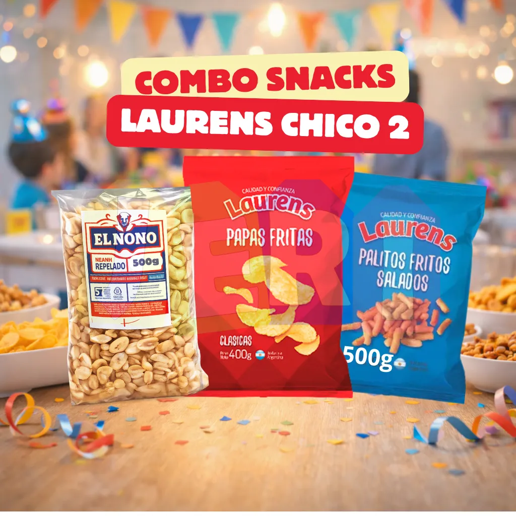 COMBO SNACK´S LAURENS CHICO 2