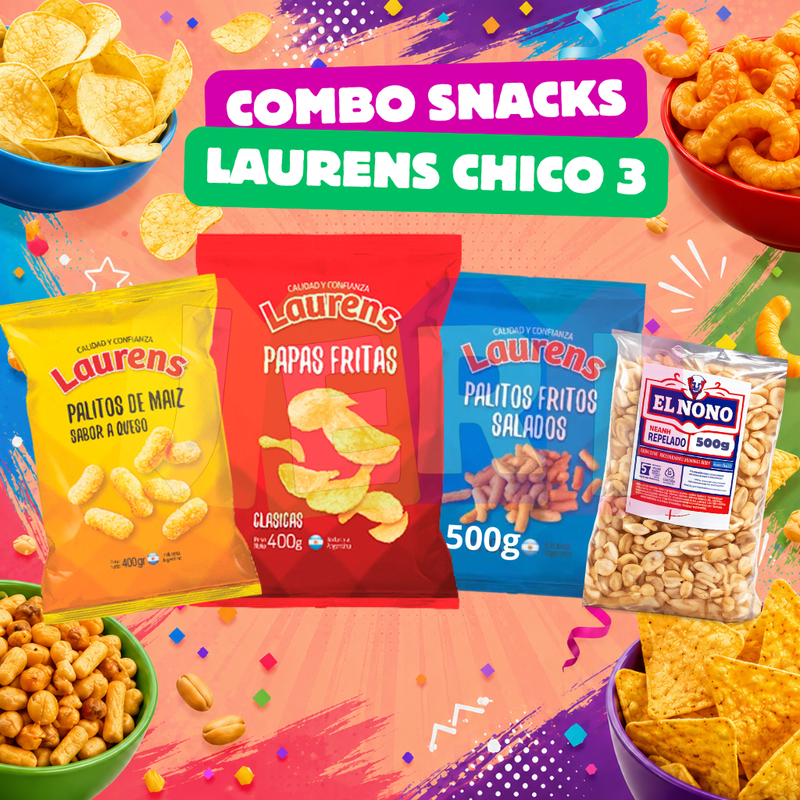 COMBO SNACK´S LAURENS CHICO 3