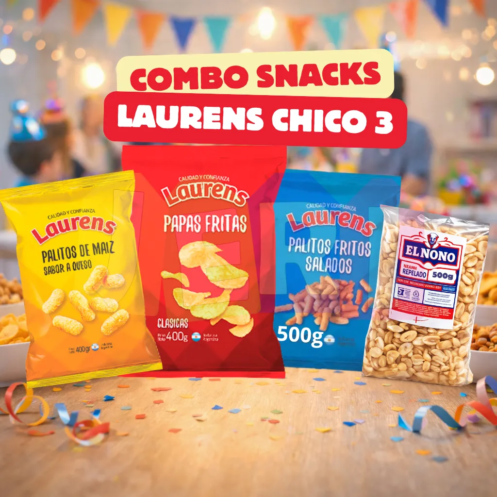 COMBO SNACK´S LAURENS CHICO 3
