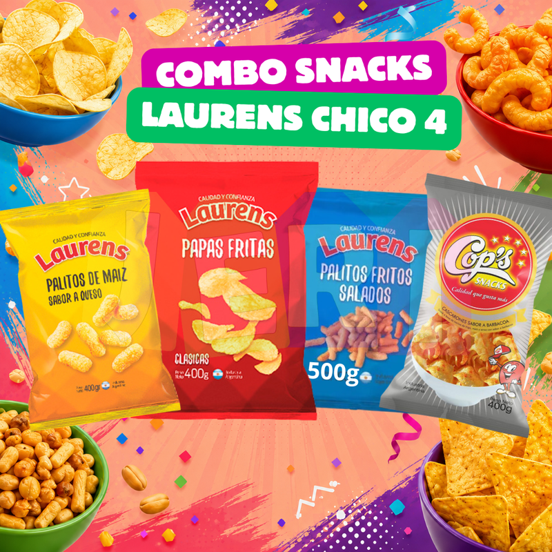 COMBO SNACK´S LAURENS CHICO 4