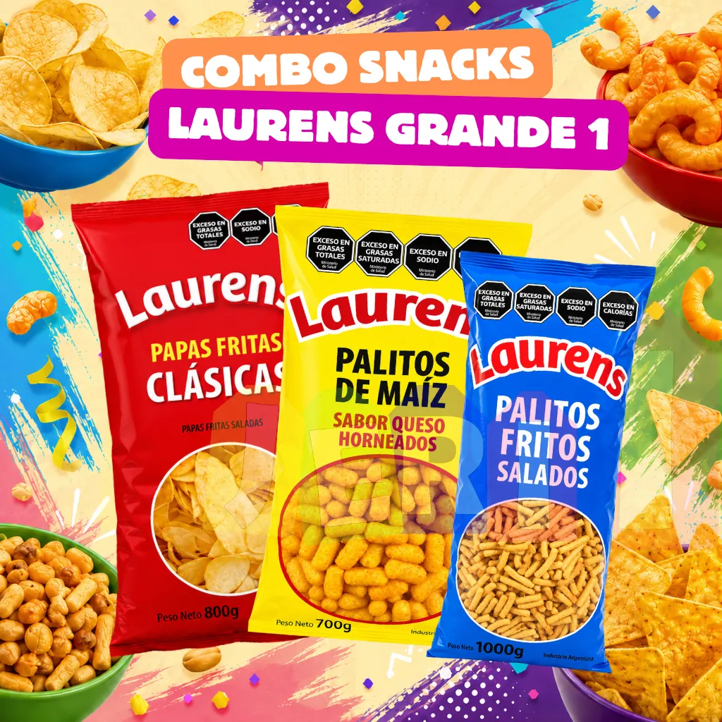 COMBO SNACK´S LAURENS GRANDE 1