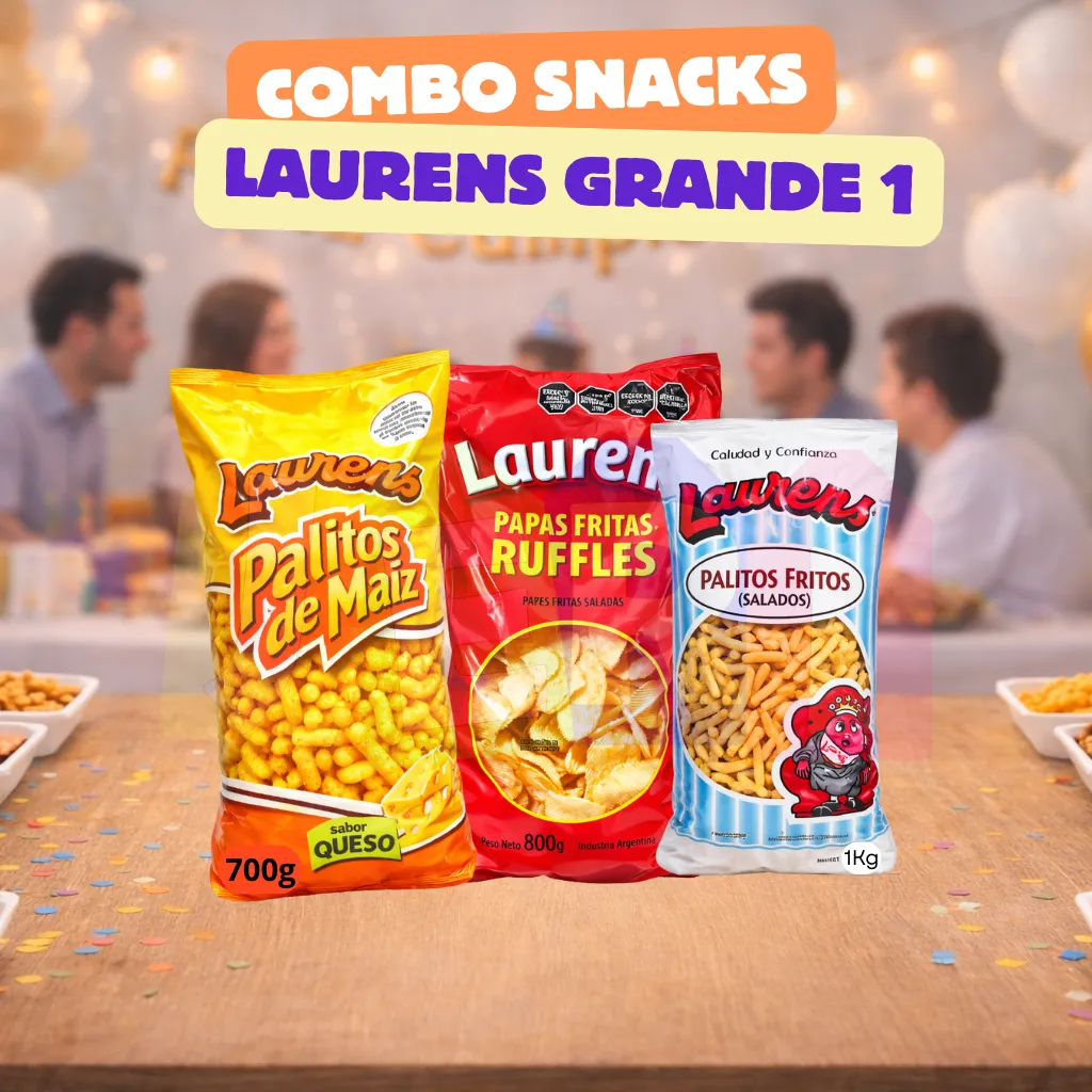 COMBO SNACK´S LAURENS GRANDE 1