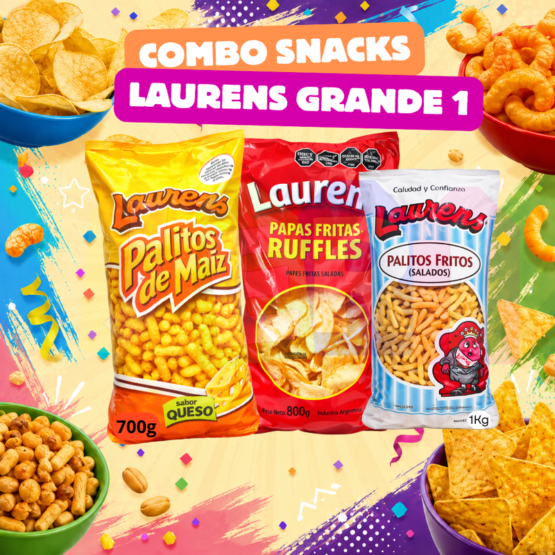 COMBO SNACK´S LAURENS GRANDE 1