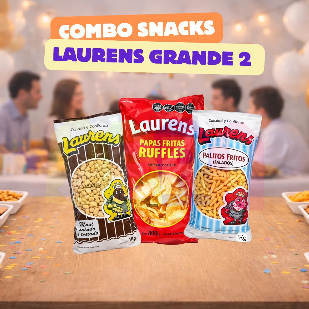 COMBO SNACK´S LAURENS GRANDE 2