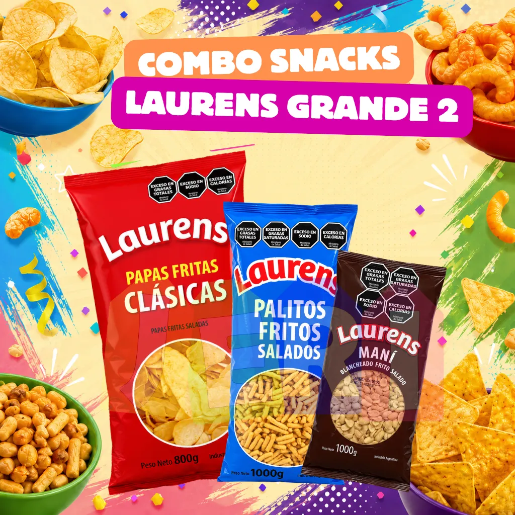 COMBO SNACK´S LAURENS GRANDE 2