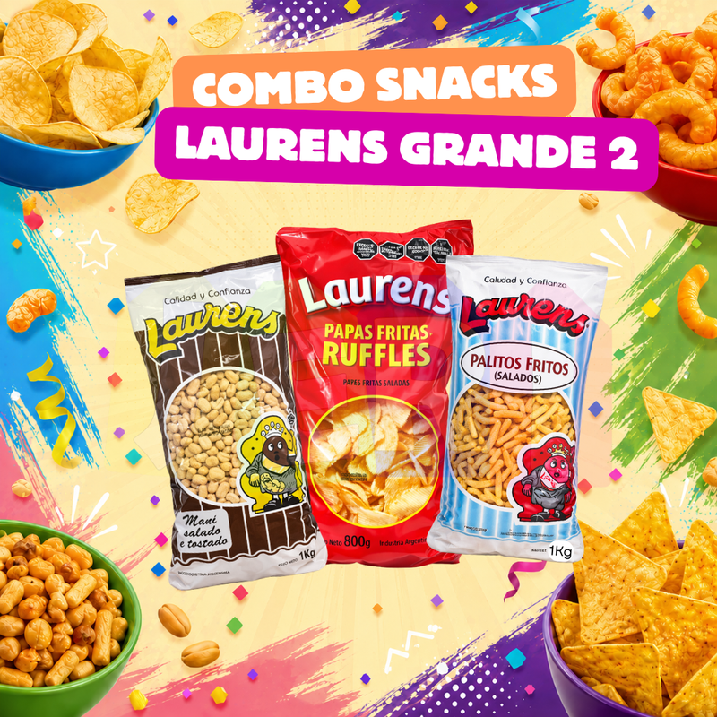 COMBO SNACK´S LAURENS GRANDE 2