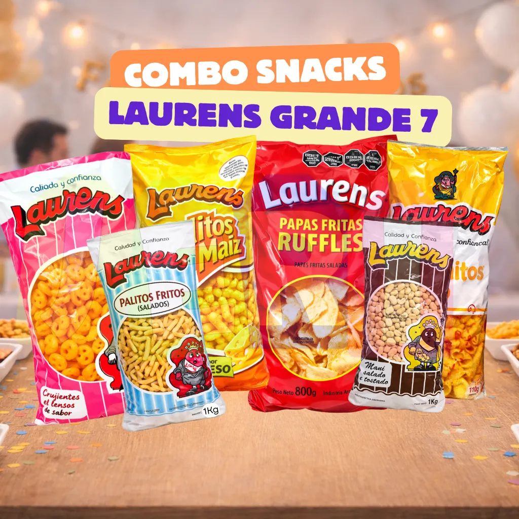 COMBO SNACK´S LAURENS GRANDE 7