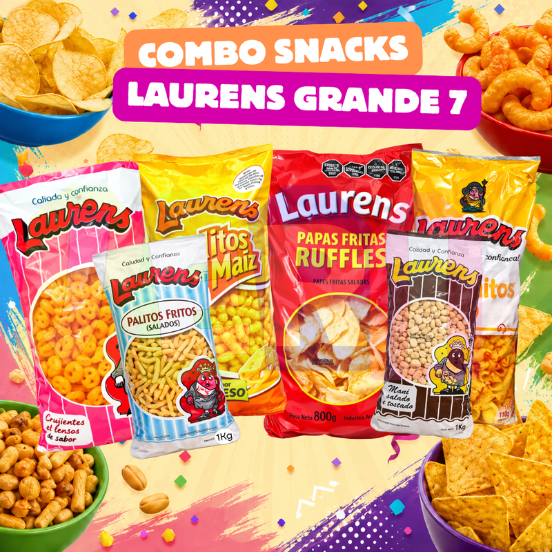 COMBO SNACK´S LAURENS GRANDE 7