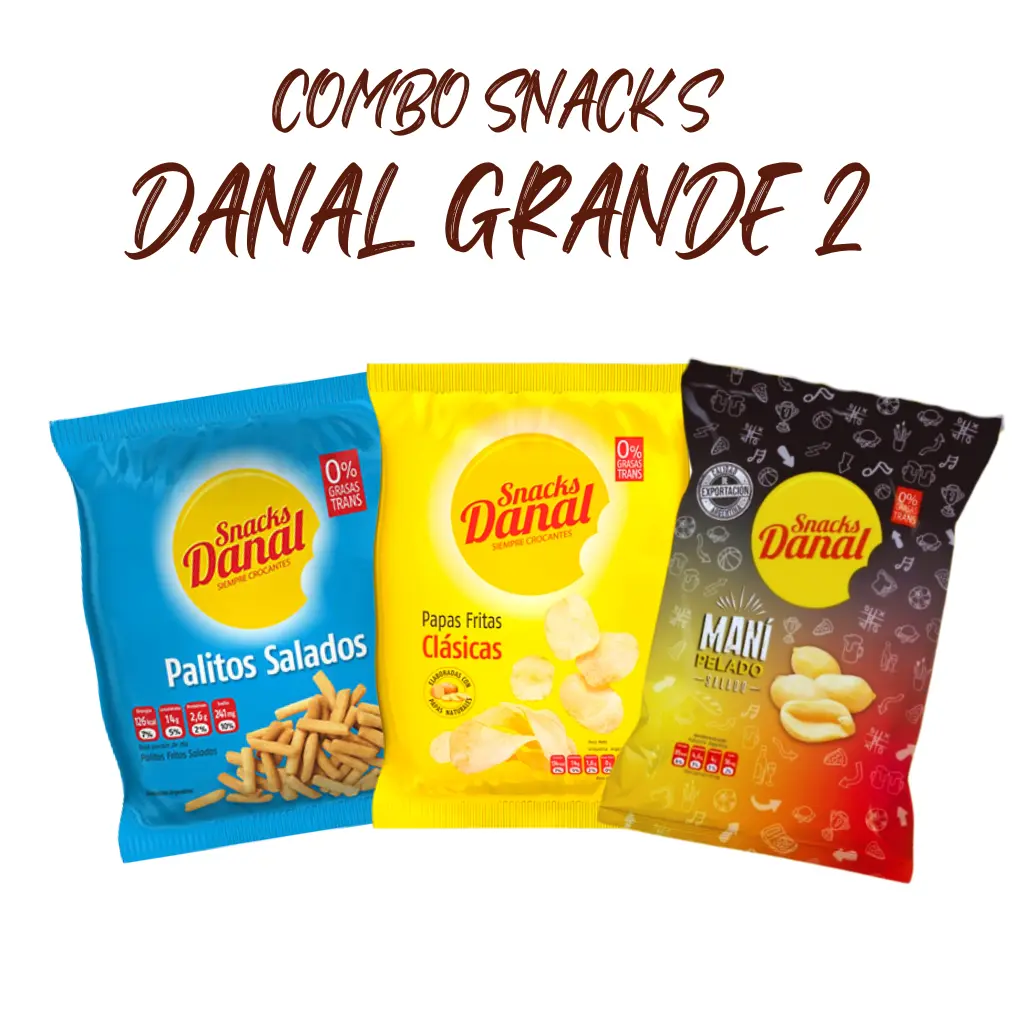COMBO SNACK´S DANAL GRANDE 2