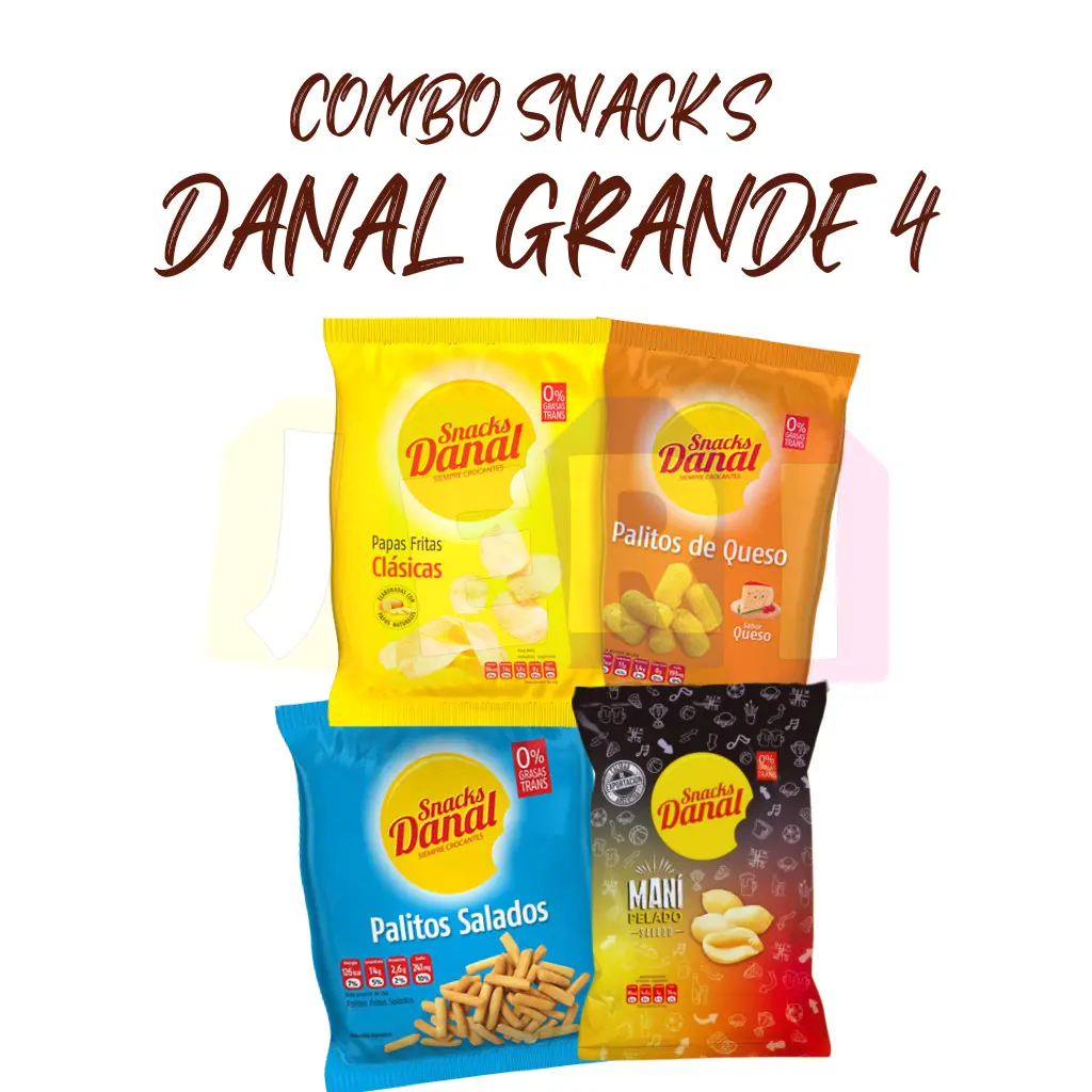 COMBO SNACK´S DANAL GRANDE 4