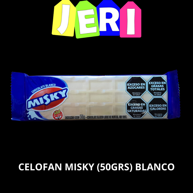 CELOFAN MISKY (50GRS) BLANCO