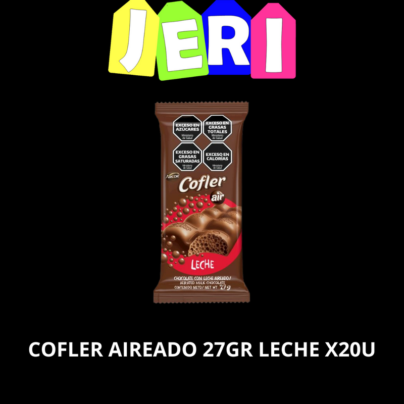 COFLER AIREADO 27G LECHE X20U