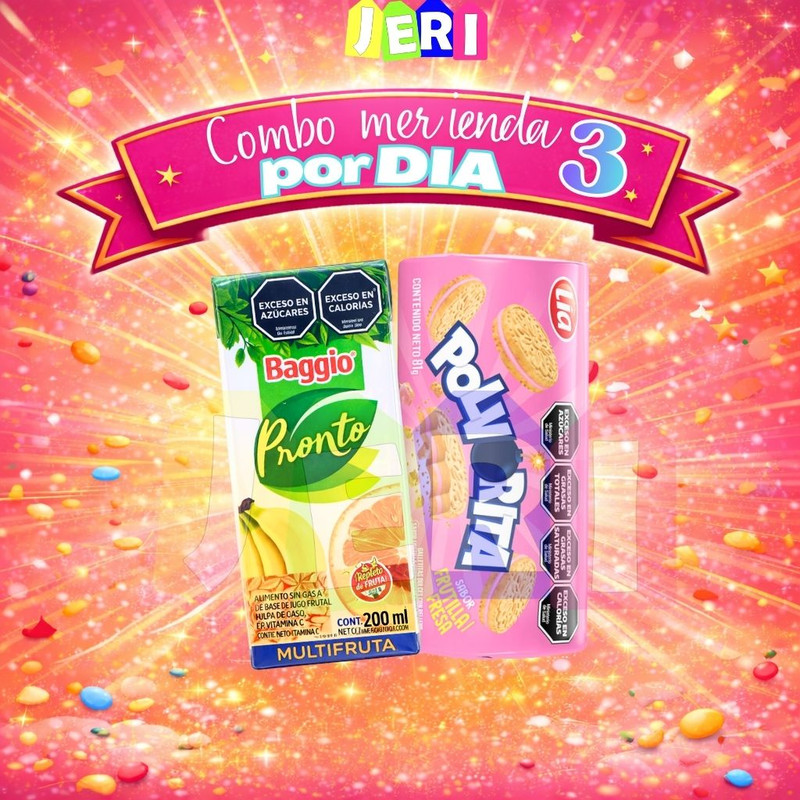 COMBO MERIENDA POR DIA 3