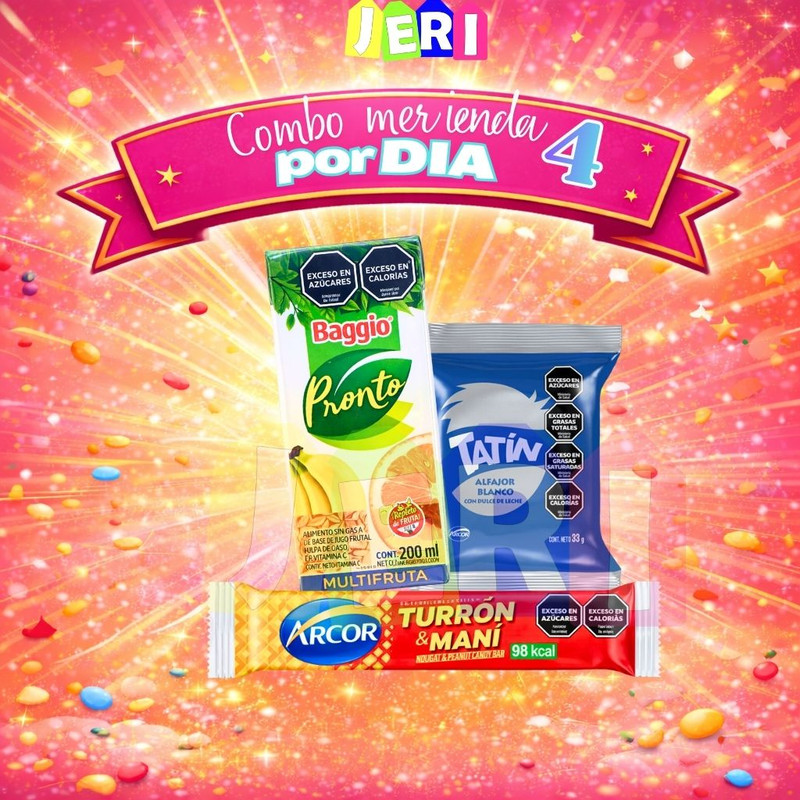 COMBO MERIENDA POR DIA 4