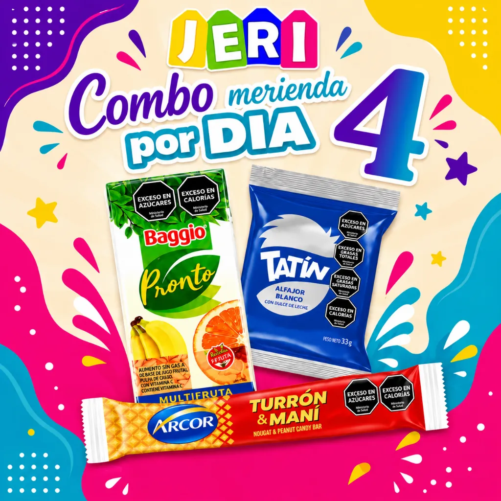 COMBO MERIENDA POR DIA 4