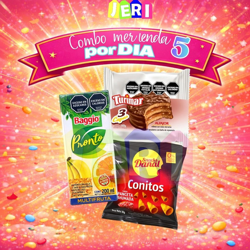 COMBO MERIENDA POR DIA 5