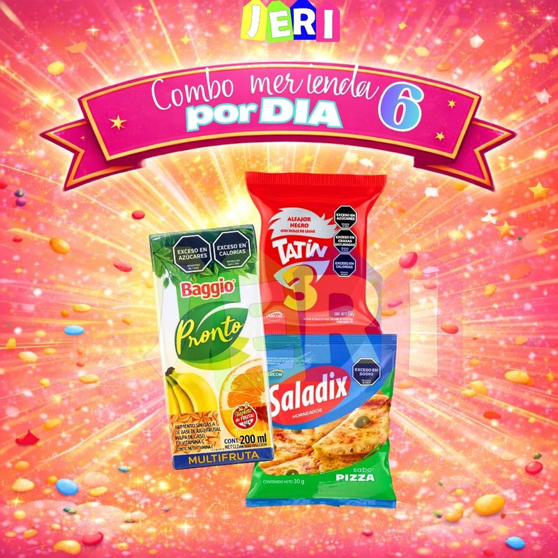 COMBO MERIENDA POR DIA 6