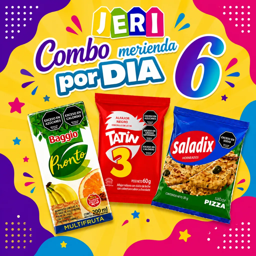 COMBO MERIENDA POR DIA 6