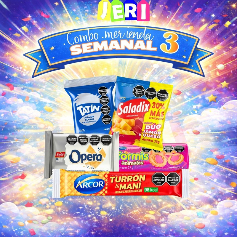 COMBO MERIENDA SEMANAL 3