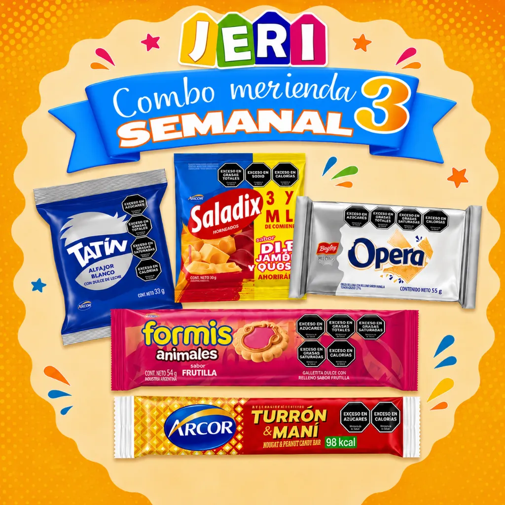 COMBO MERIENDA SEMANAL 3