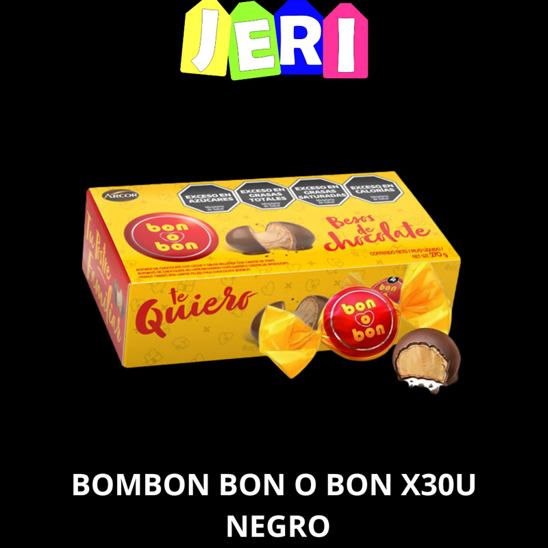 BOMBON BON O BON X30U NEGRO