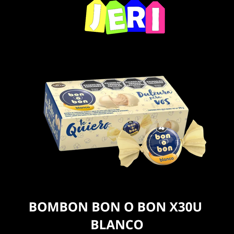 BOMBON BON O BON X30U BLANCO