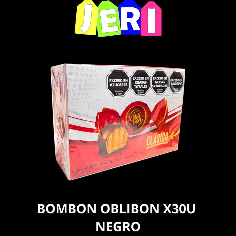 BOMBON OBLIBON X30U NEGRO