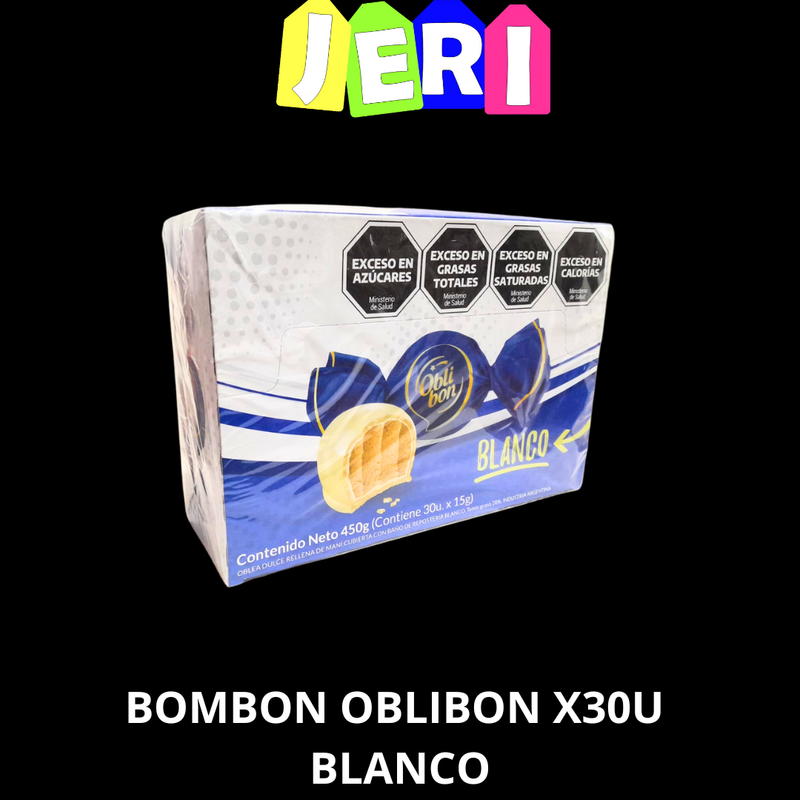 BOMBON OBLIBON X30U BLANCO