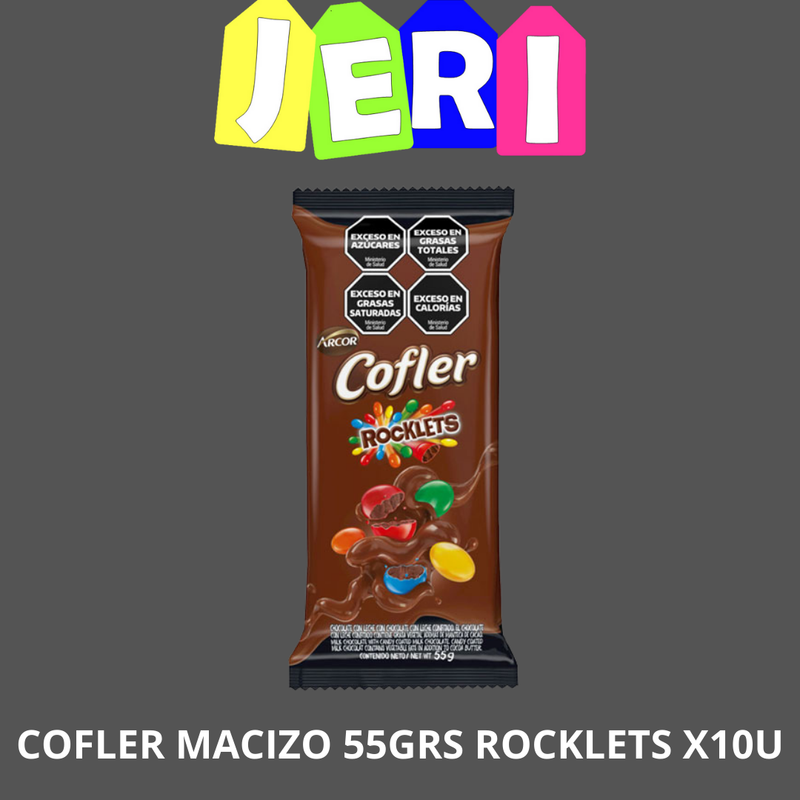 COFLER MACIZO 55G ROCKLETS X10U
