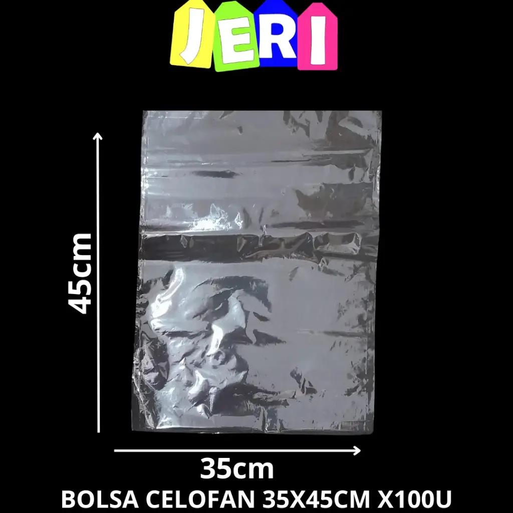 BOLSA CELOFAN 35X45CM X100U