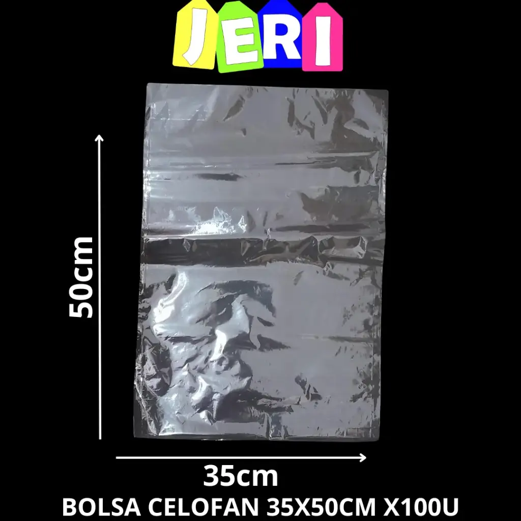 BOLSA CELOFAN 35X50CM X100U