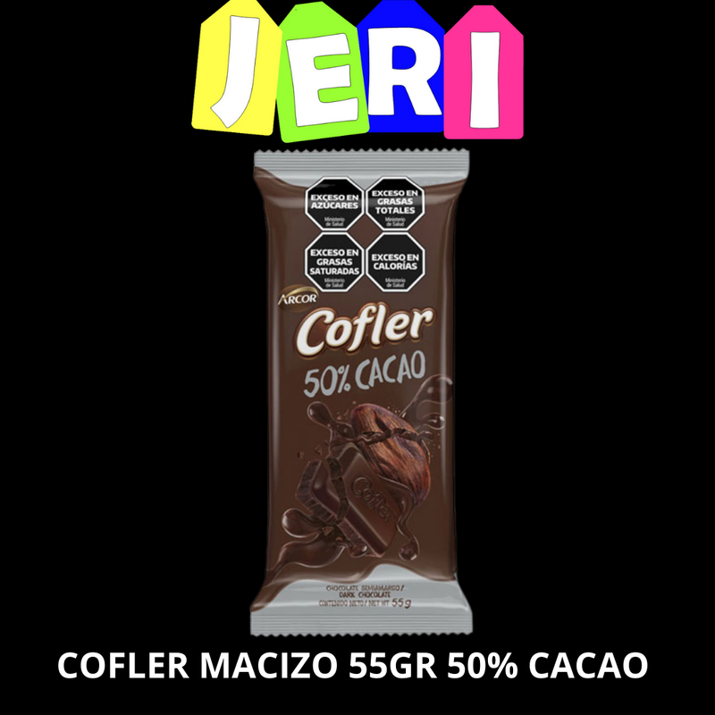 COFLER MACIZO 55G 50% CACAO