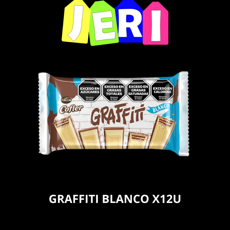 GRAFFITI BLANCO X12U
