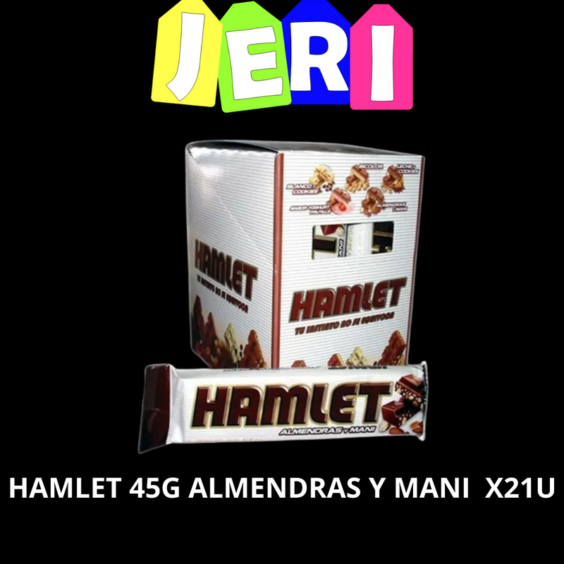 HAMLET 45G ALMENDRAS Y MANI  X21U