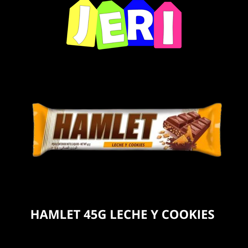 HAMLET 45G LECHE Y COOKIES