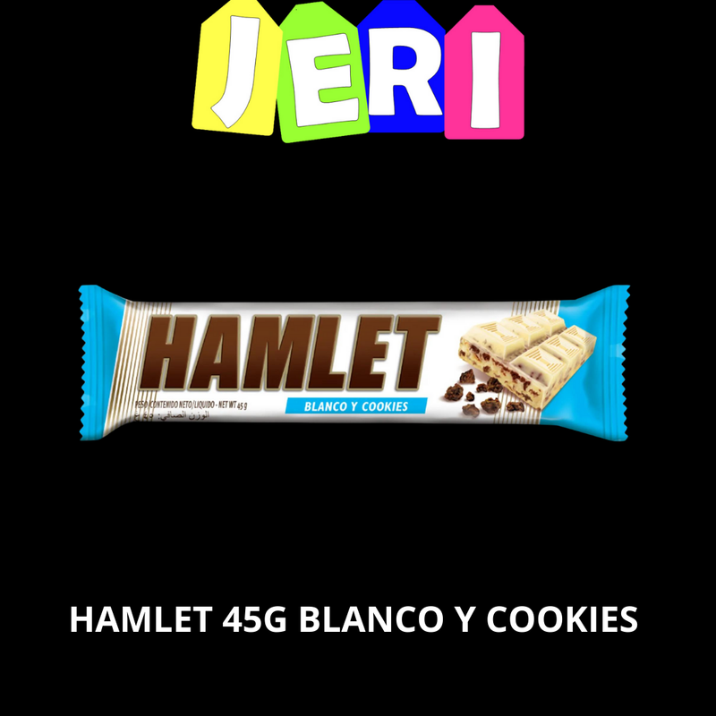HAMLET 45G BLANCO Y COOKIES