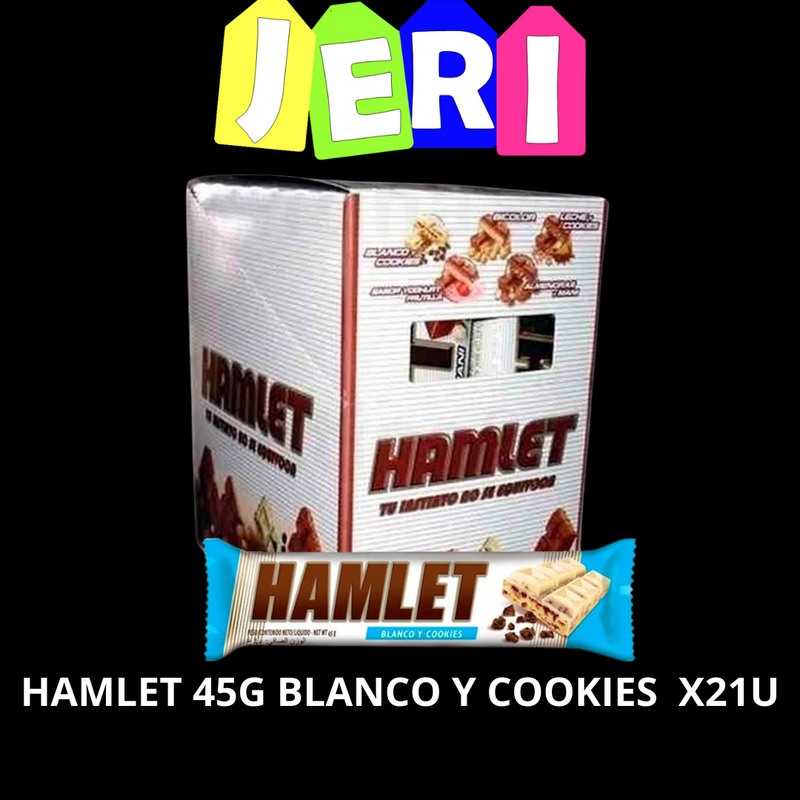 HAMLET 45G BLANCO Y COOKIES X21U