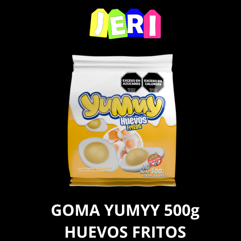 GOMA YUMMY 500G HUEVOS FRITOS
