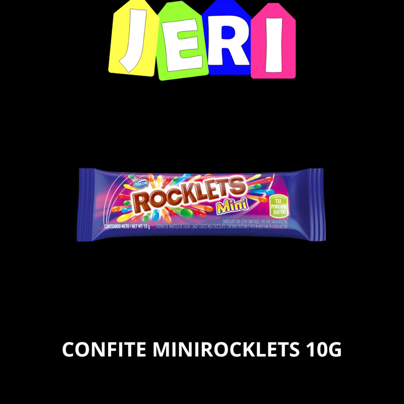 CONFITES MINIROCKLETS 10G