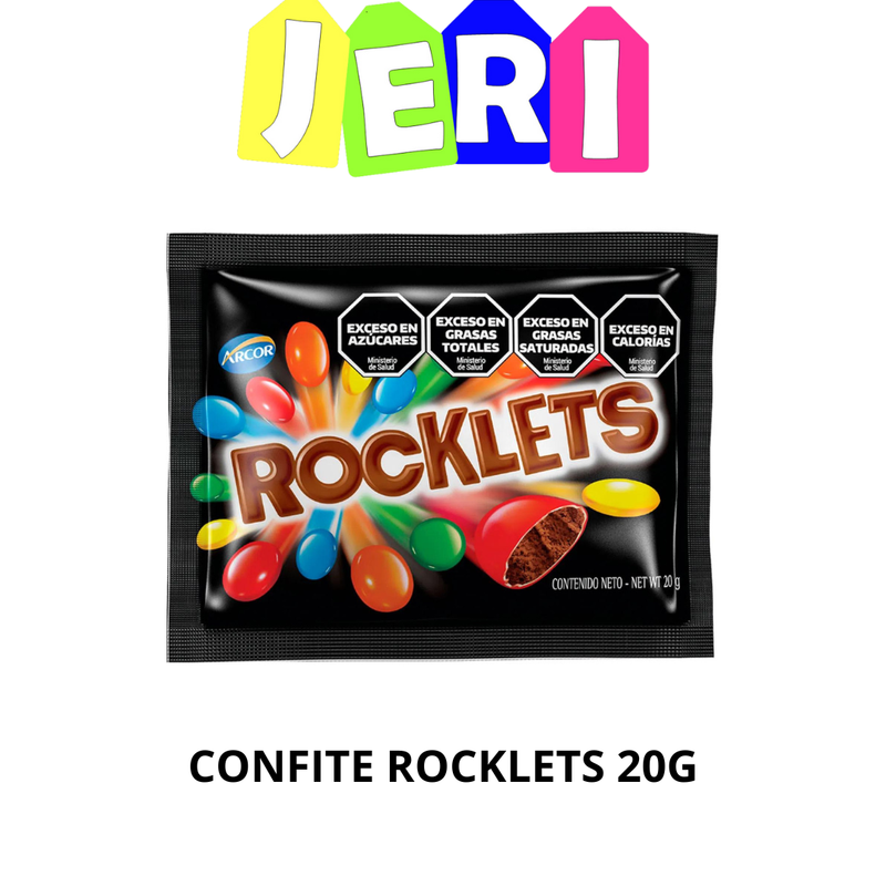 CONFITES ROCKLETS 20G