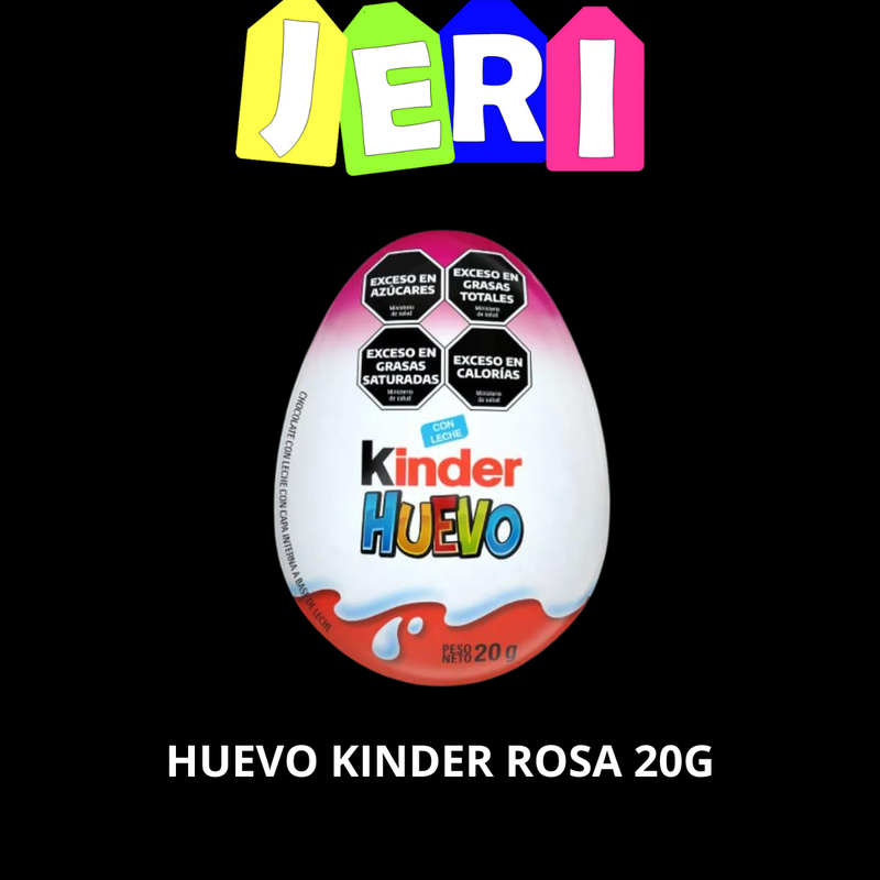 HUEVO KINDER ROSA 20G